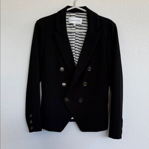 Cupcake and Cashmere Black Double-Breasted Blazer